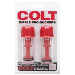 Calexotics Suce-Tétons Pro-Suckers Colt 30mm Rouges